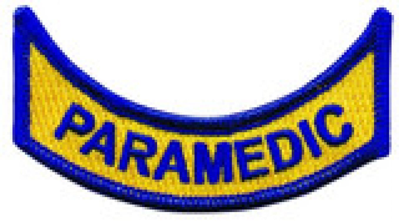 VIRGINIA PARAMEDIC SHOULDER TAB - SEW ON.